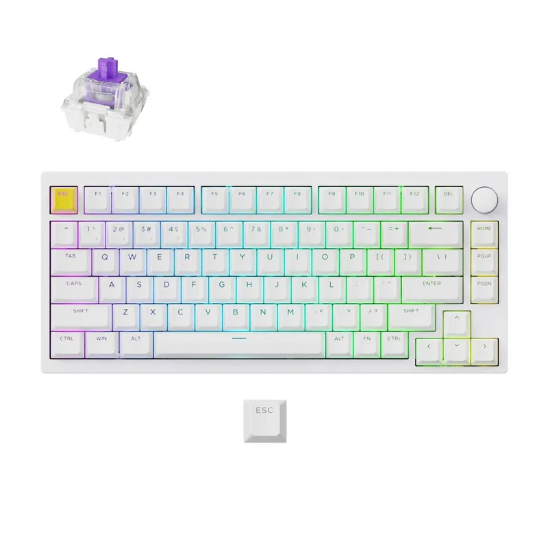 Lemokey P1 HE gaming keyboard (image courtesy of the manufacturer)