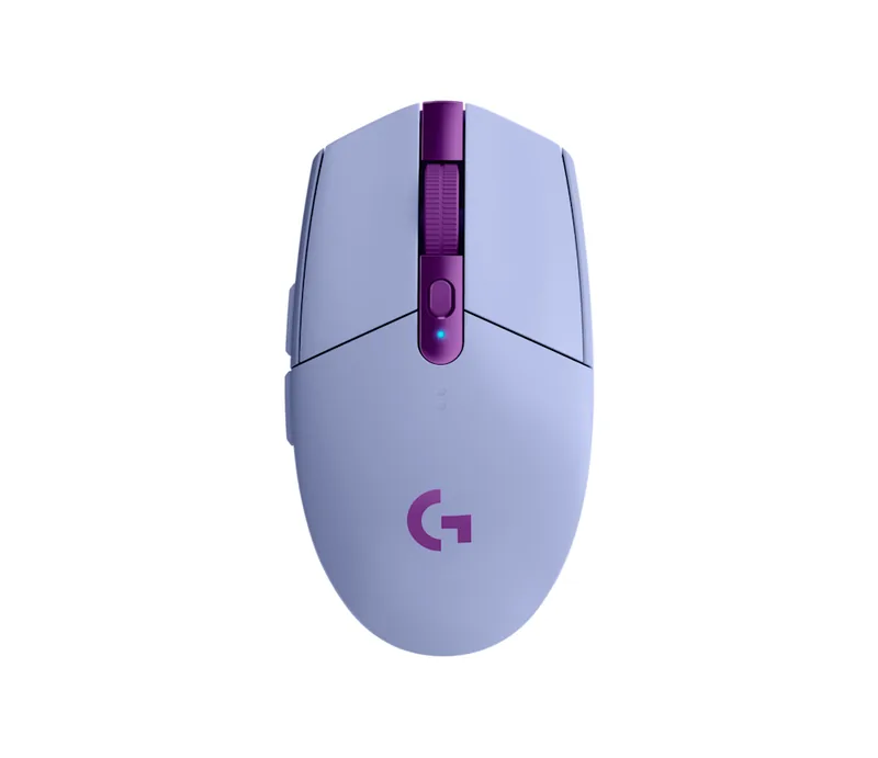 Logitech G305 Lightspeed in Lilac (image courtesy of the manufacturer)