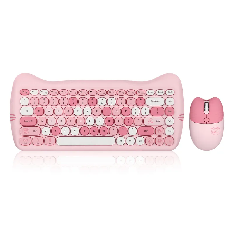 Perixx PERIDUO-715 — Wireless mini keyboard + matching mini mouse set (image courtesy of the manufacturer)