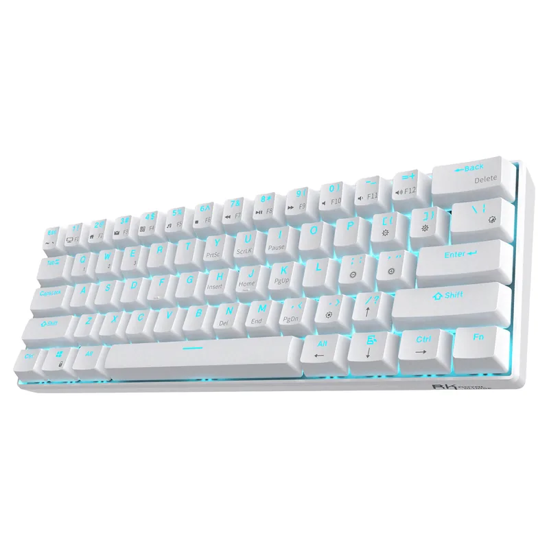 RK ROYAL KLUDGE RK61 in White (image courtesy of the manufacturer)