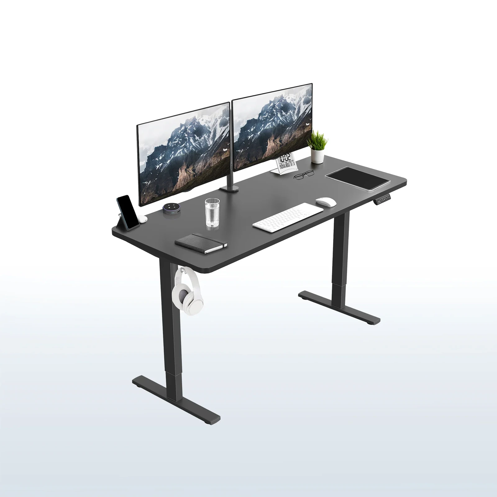 VIVO Electric 71x30 dual-motor standing desk